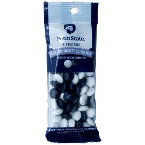 custom M&M's color mix Penn State candy